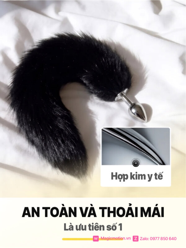 Butt plug đuôi cáo