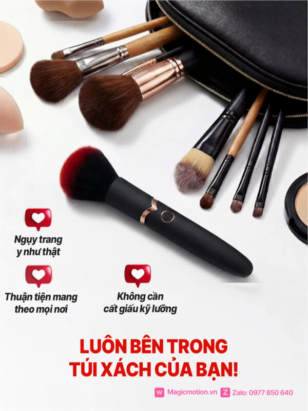 Cọ trang điểm rung LADY