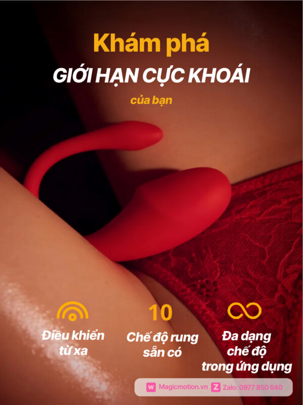 Trứng rung điều khiển từ xa bằng điện thoại Berry