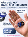 Vòng đeo dương vật silicon tăng cương cứng BASIC