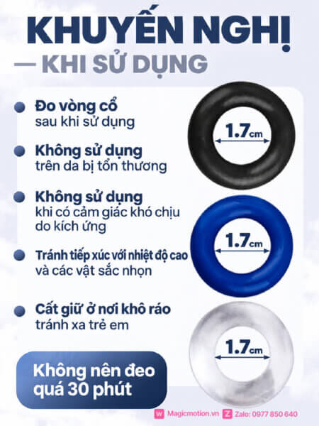 Lưu ý khi sử dụng