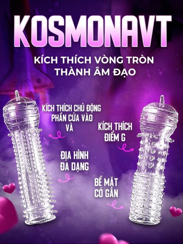Bộ 5 bao cao su gân gai nhiều kiểu dáng