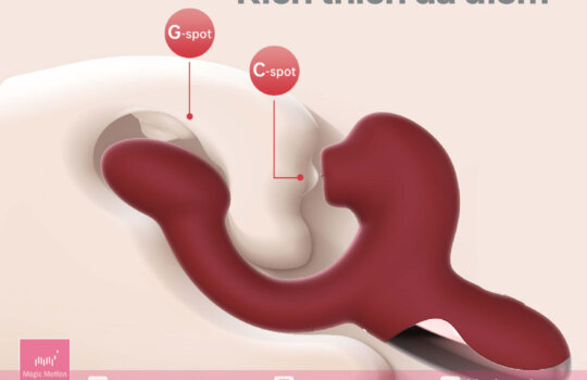 Sextoy 2 đầu của Magic Motion