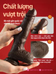 Dương vật giả rung thụt đen
