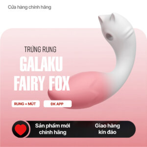 Galaku Fairy Fox - Máy rung mút  đeo trong quần lót