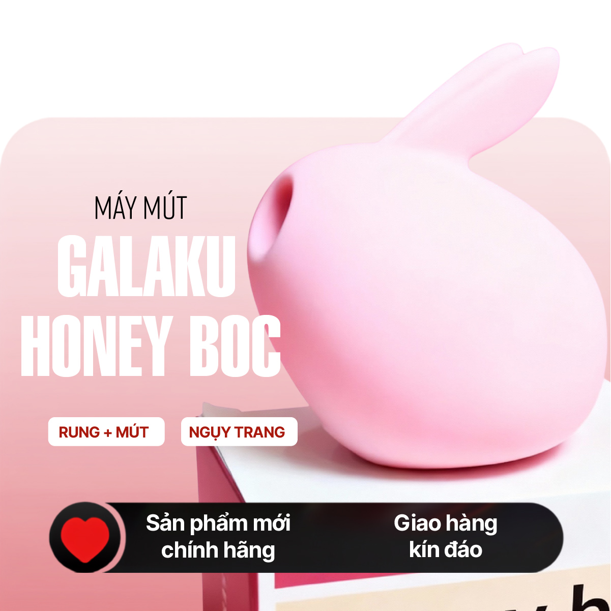 Máy hút Galaku Rabbit ngụy trang chú thỏ