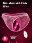 Sex toy rung thụt 2 đầu điều khiển từ xa bằng điện thoại Petal Duo