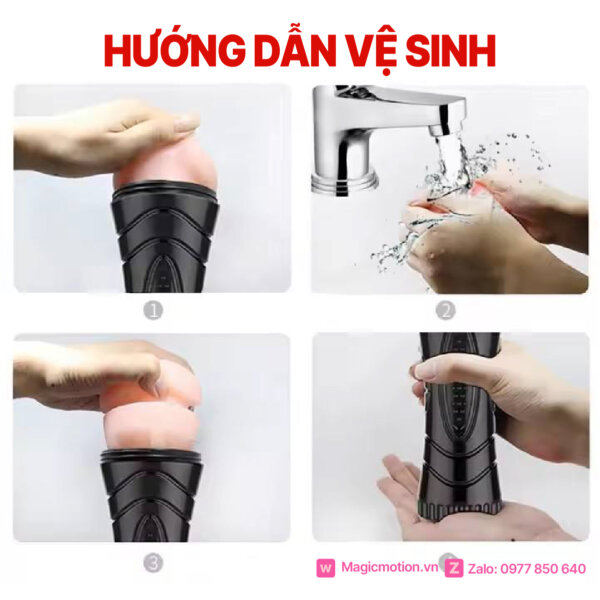 Cách vệ sinh cốc thủ dâm rung