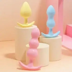 Bộ 3 butt plug MizzZee Jelly màu pastel đẹp mắt