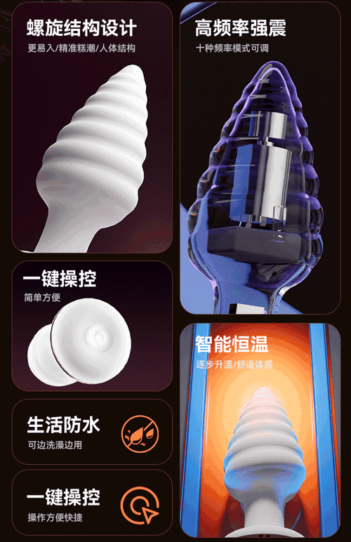 Các tính năng chính của butt plug rung Galaku Unicorn