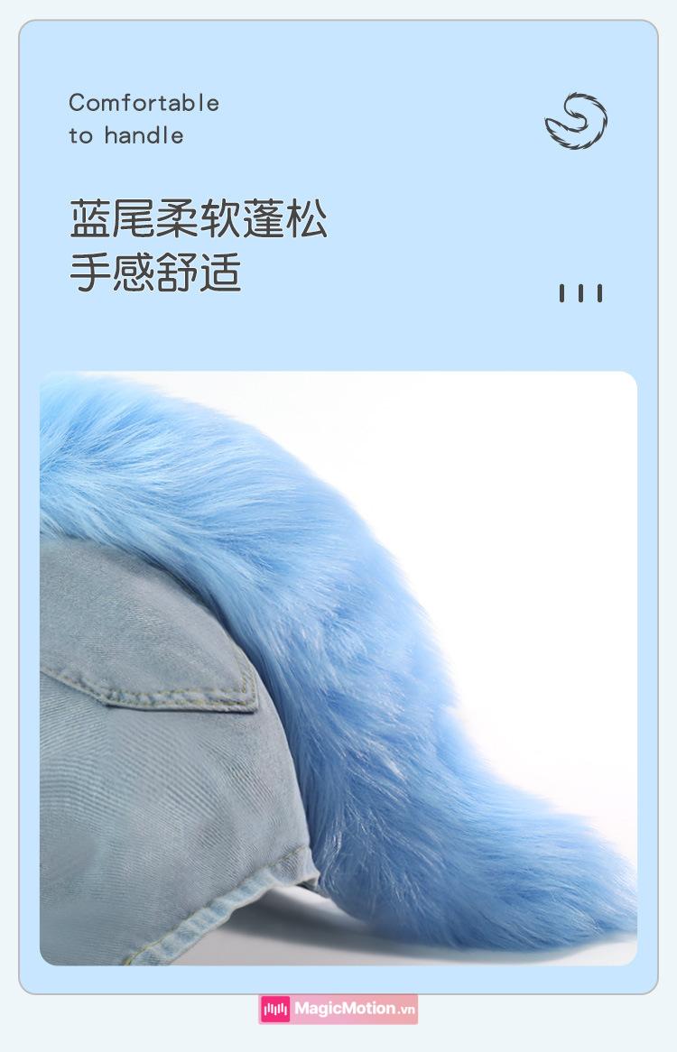 Combo butt plug đuôi cáo đuôi lông mềm