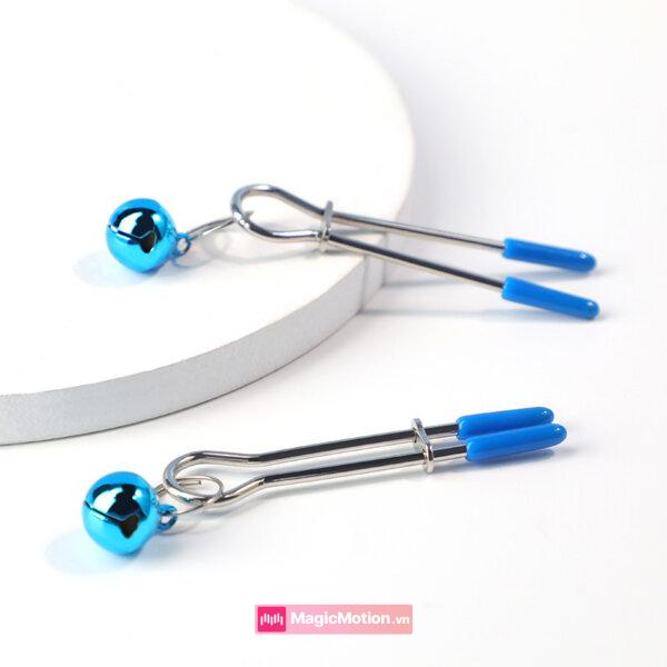 Combo hồ ly xanh: butt plug đuôi cáo, bờm tai, vòng cổ, kẹp ti