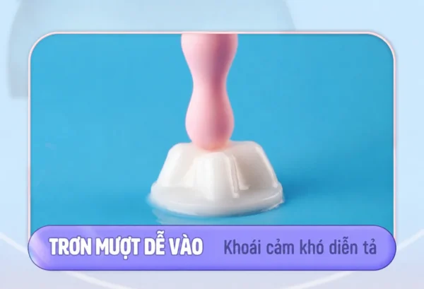 Gậy rung hậu môn Galaku Anal Bead trơn mượt dễ đưa vào