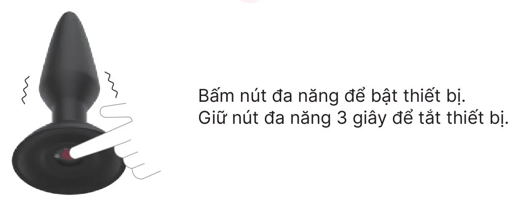 Cách bật, tắt butt plug Equinox