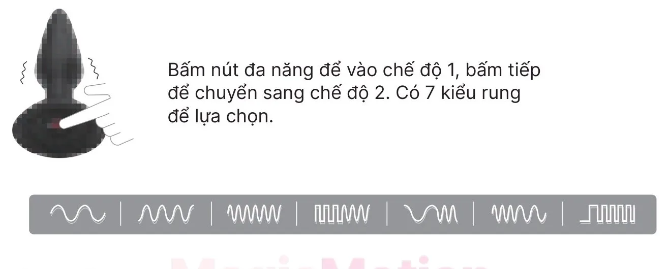 7 kiểu rung của Equinox ở chế độ độc lập