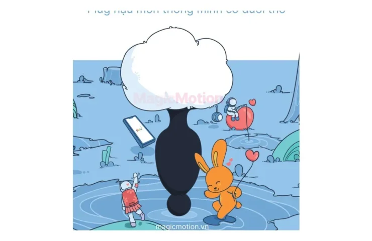 Butt plug rung Magic Bunny