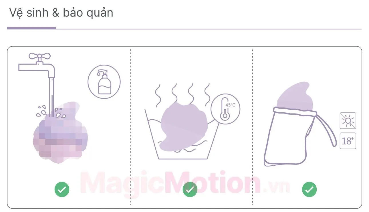 Vệ sinh và bảo quản máy rung mút Magic Unicorn