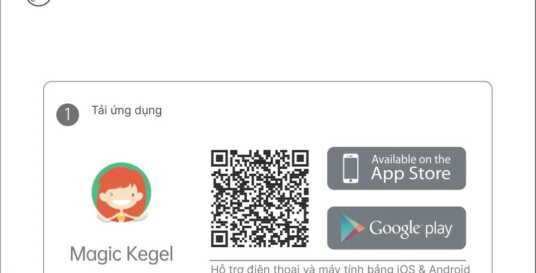 Mã QR tải ứng dụng tập kegel