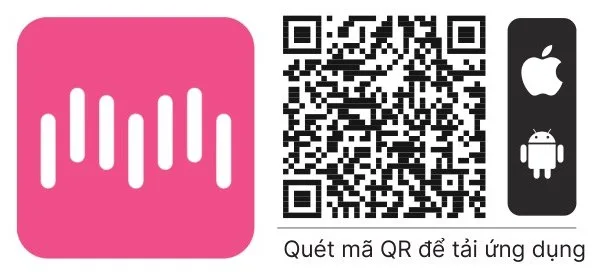 Mã QR tải app Magic Motion trên App Store và Google Play