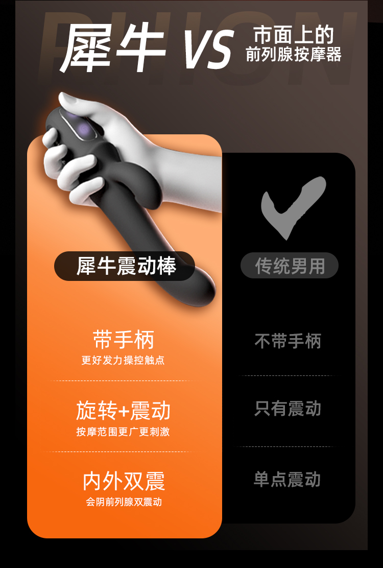 Galaku Rhino xoay móc 360 độ