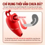 Sex toy liếm mút Galaku Little Bees – rung lưỡi và hút hạt le