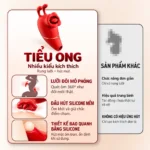 Sex toy liếm mút Galaku Little Bees – rung lưỡi và hút hạt le
